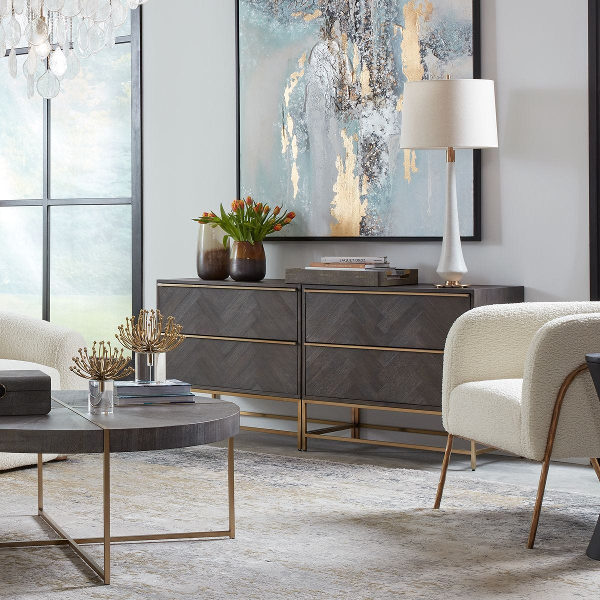 Armistead 2 Drawer Chest – Furniture by Uttermost | Sutter & Vale