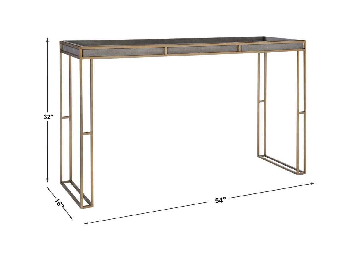 Cardew Console Table – Furniture by Uttermost | Sutter & Vale