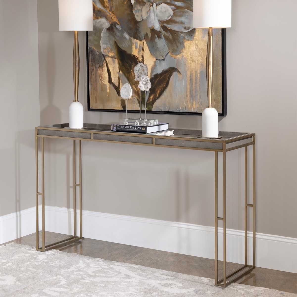 Cardew Console Table – Furniture by Uttermost | Sutter & Vale