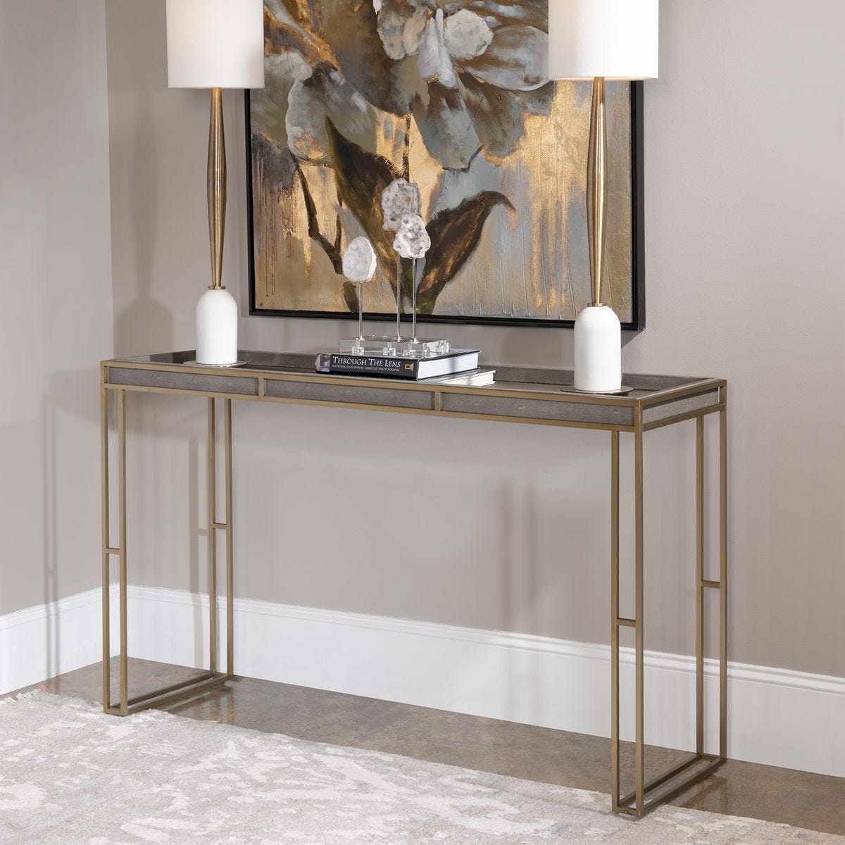 Cardew Console Table – Furniture by Uttermost | Sutter & Vale