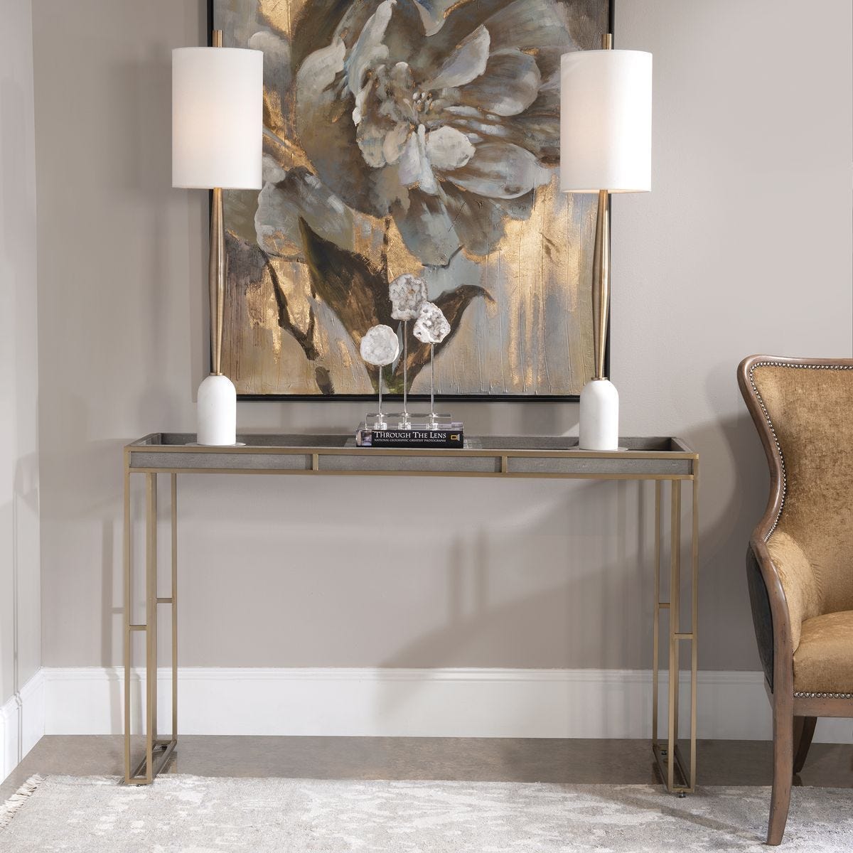 Cardew Console Table – Furniture by Uttermost | Sutter & Vale
