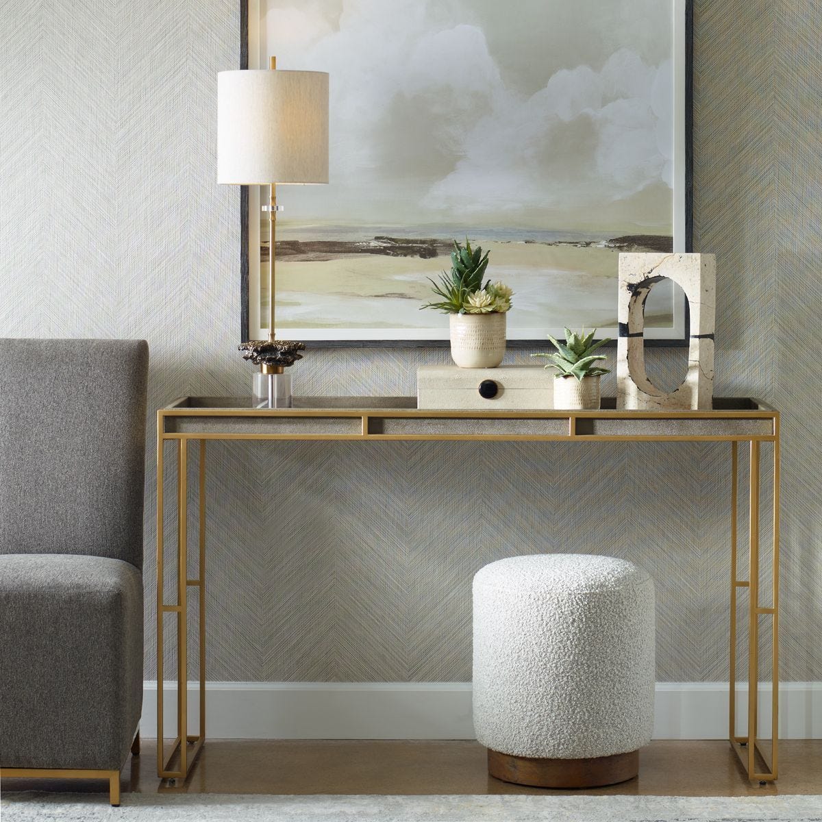 Cardew Console Table – Furniture by Uttermost | Sutter & Vale