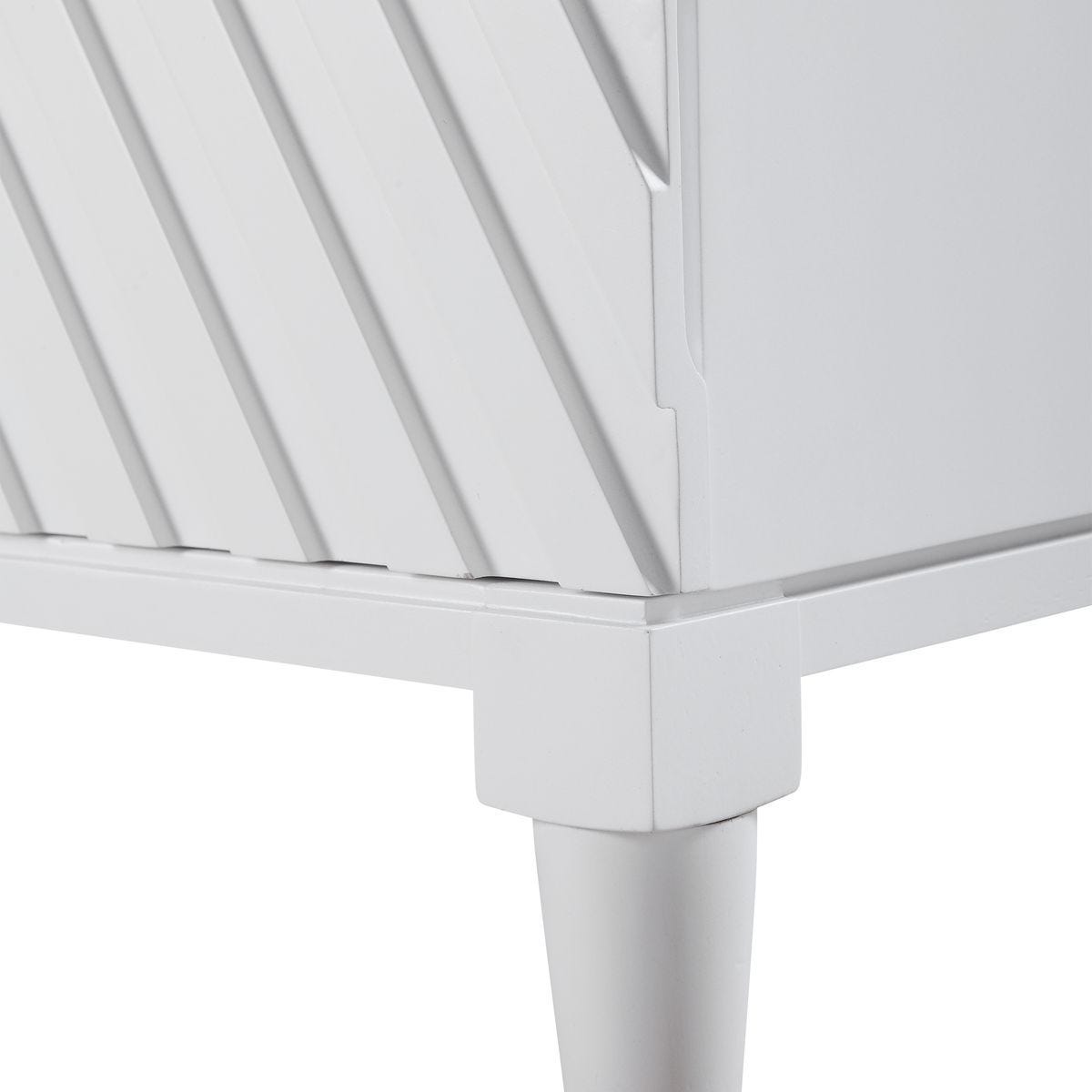 Colby 3 Drawer Chest, White – Furniture by Uttermost | Sutter & Vale