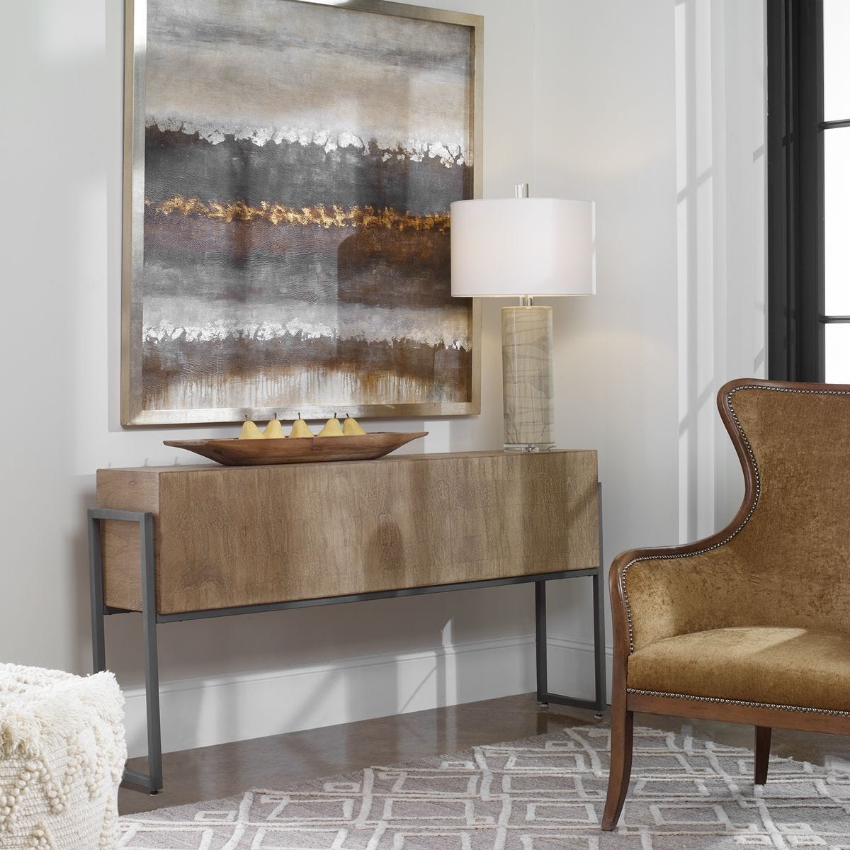 Nevis Console Table – Furniture by Uttermost | Sutter & Vale