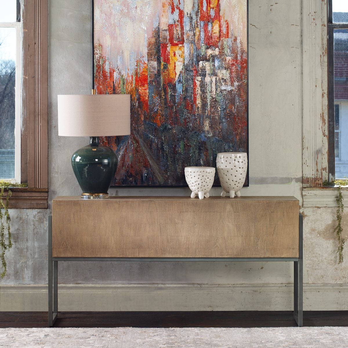 Nevis Console Table – Furniture by Uttermost | Sutter & Vale