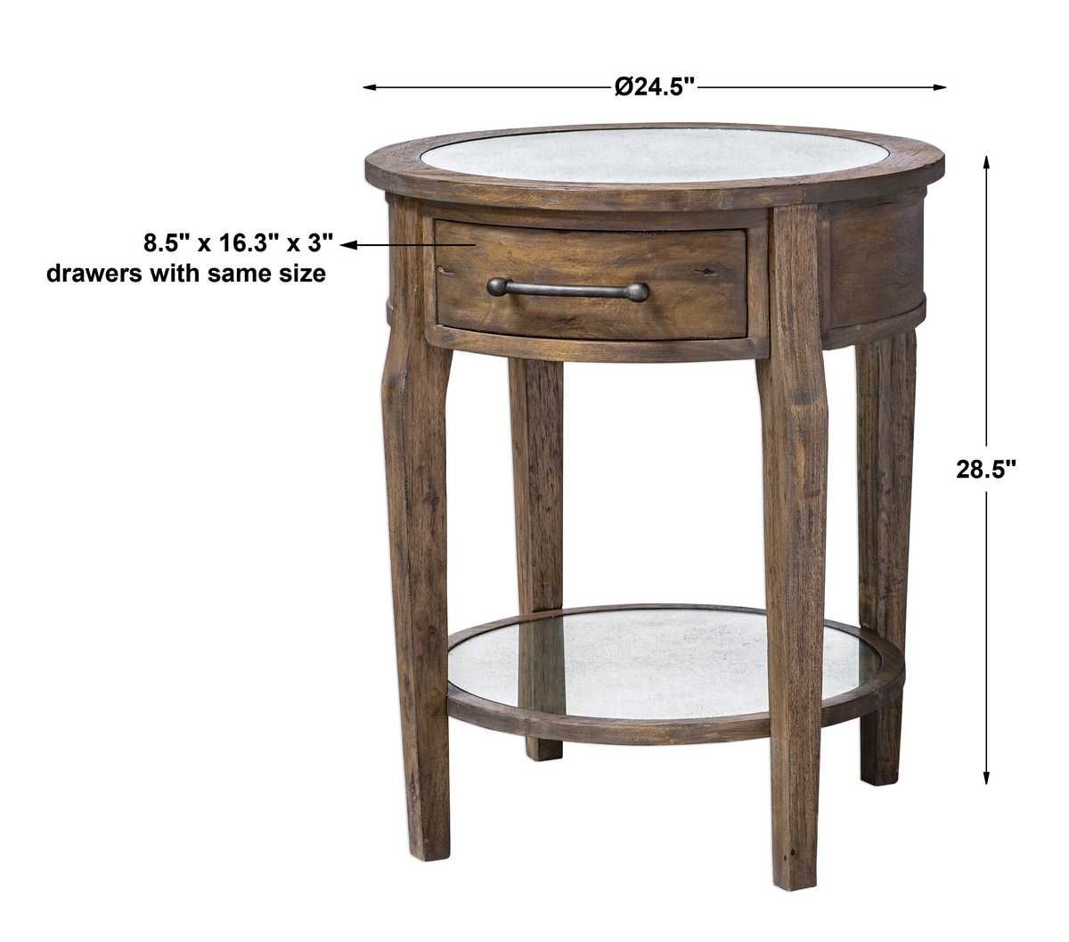 Raelynn Lamp Table – Furniture by Uttermost | Sutter & Vale