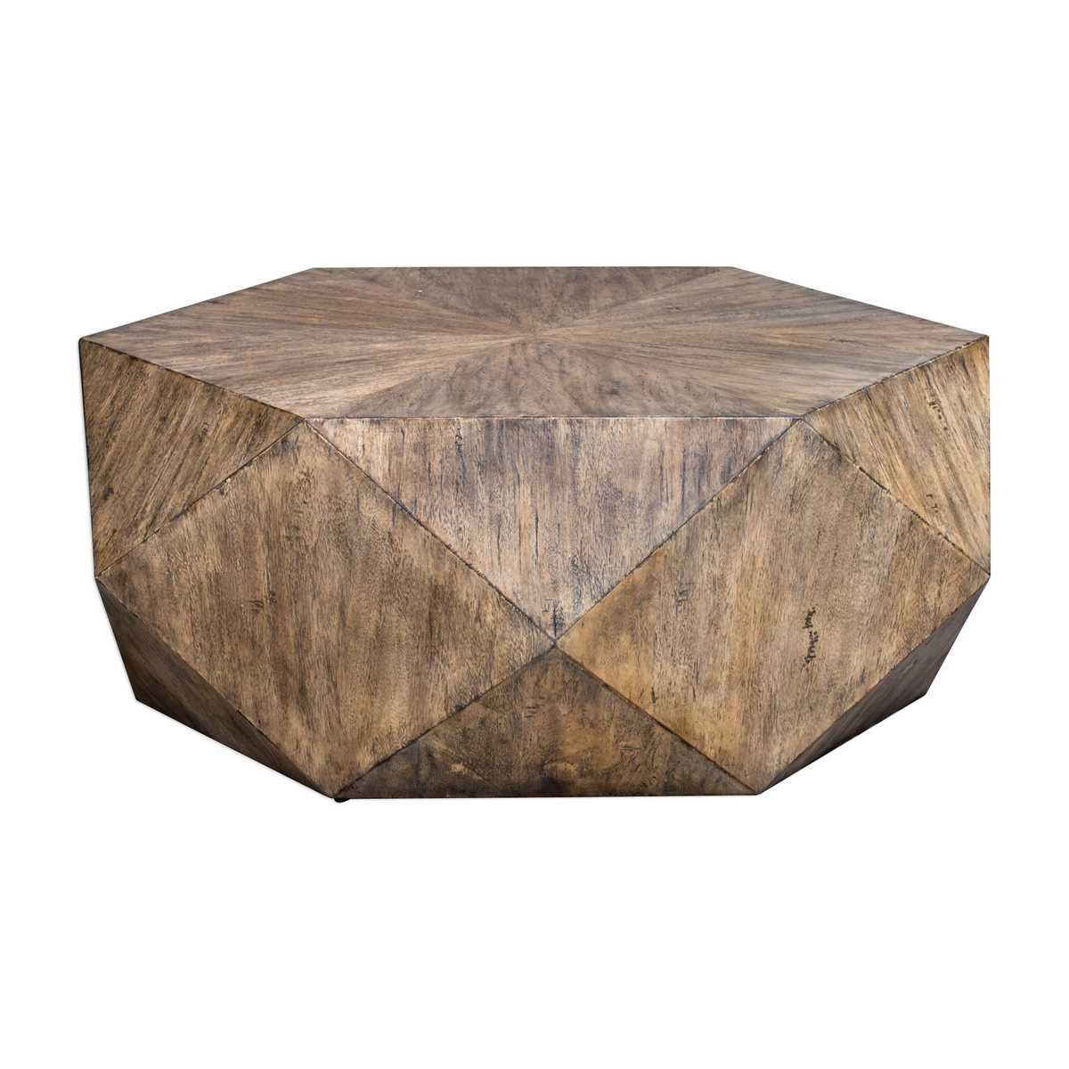 Volker Coffee Table, Honey – Furniture by Uttermost | Sutter & Vale