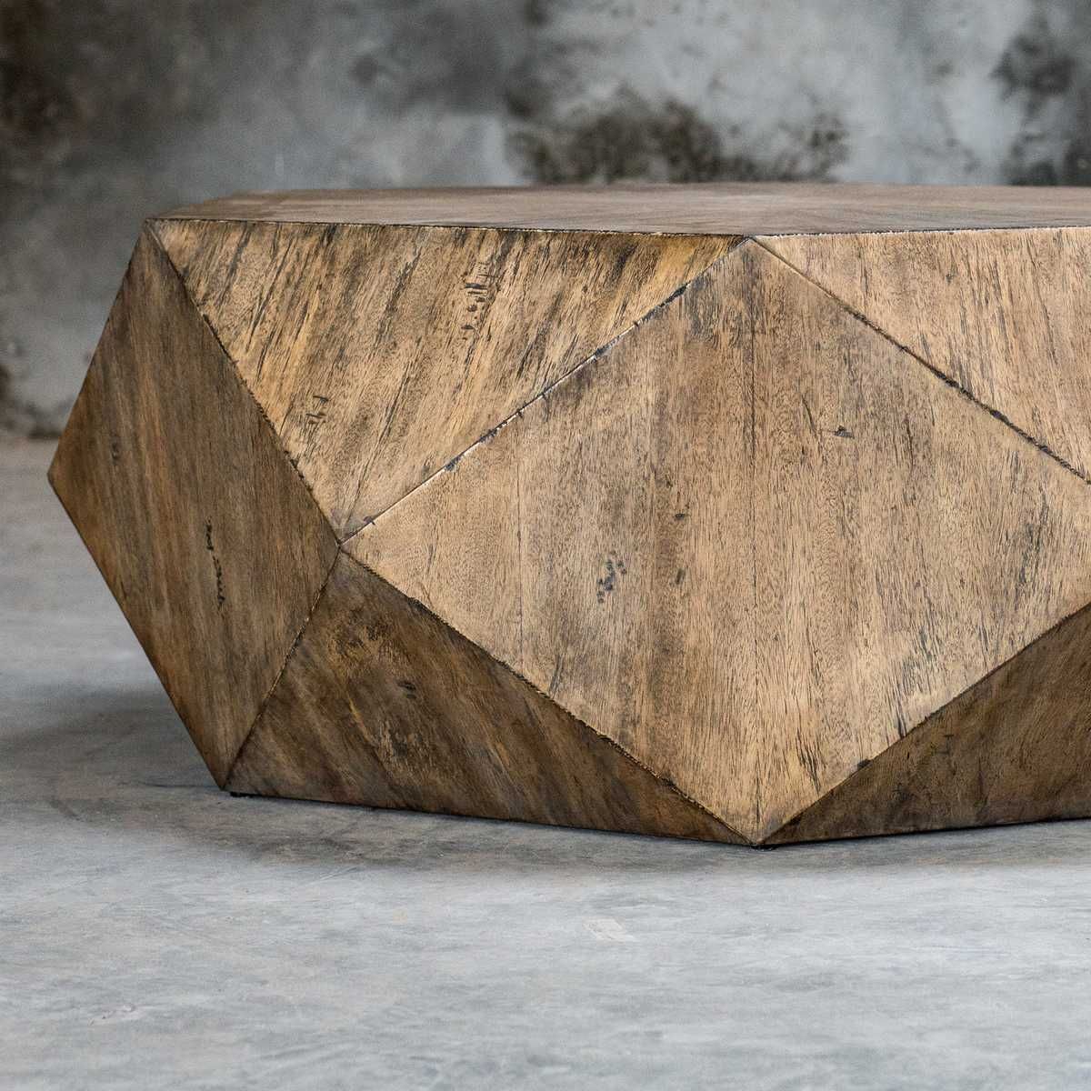 Volker Coffee Table, Honey – Furniture by Uttermost | Sutter & Vale