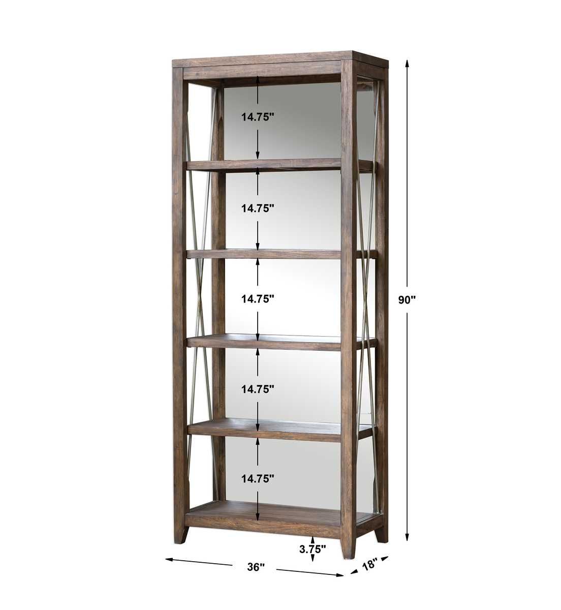 Delancey Etagere – Furniture by Uttermost | Sutter & Vale
