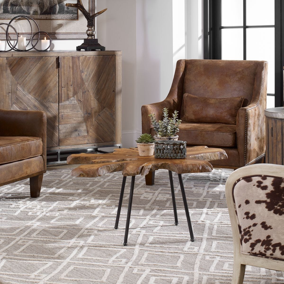 Kravitz Coffee Table – Furniture by Uttermost | Sutter & Vale
