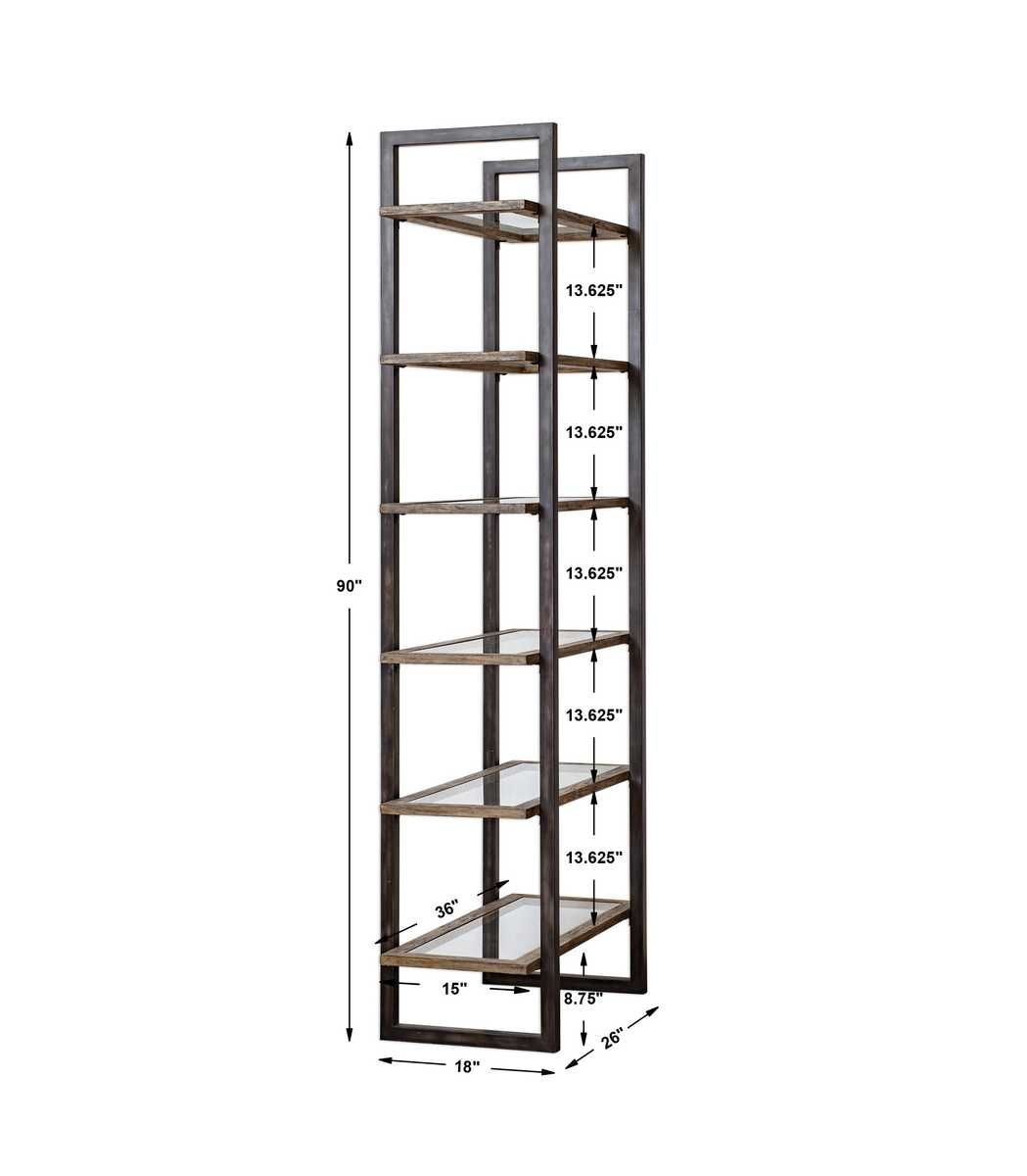 Olwyn Etagere – Furniture by Uttermost | Sutter & Vale