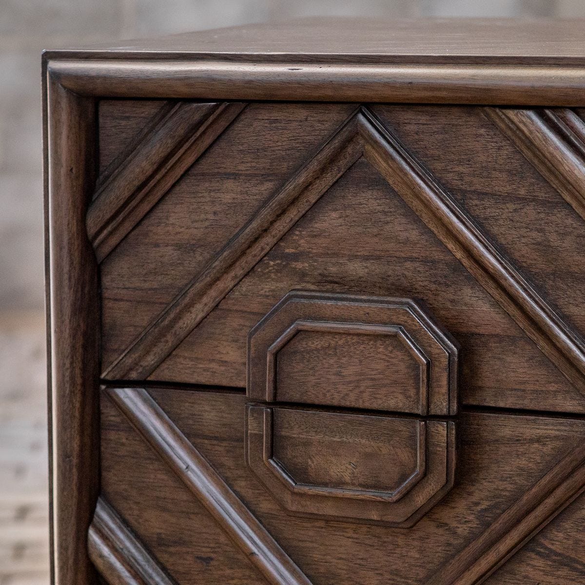 Mindra 4 Drawer Chest – Furniture by Uttermost | Sutter & Vale