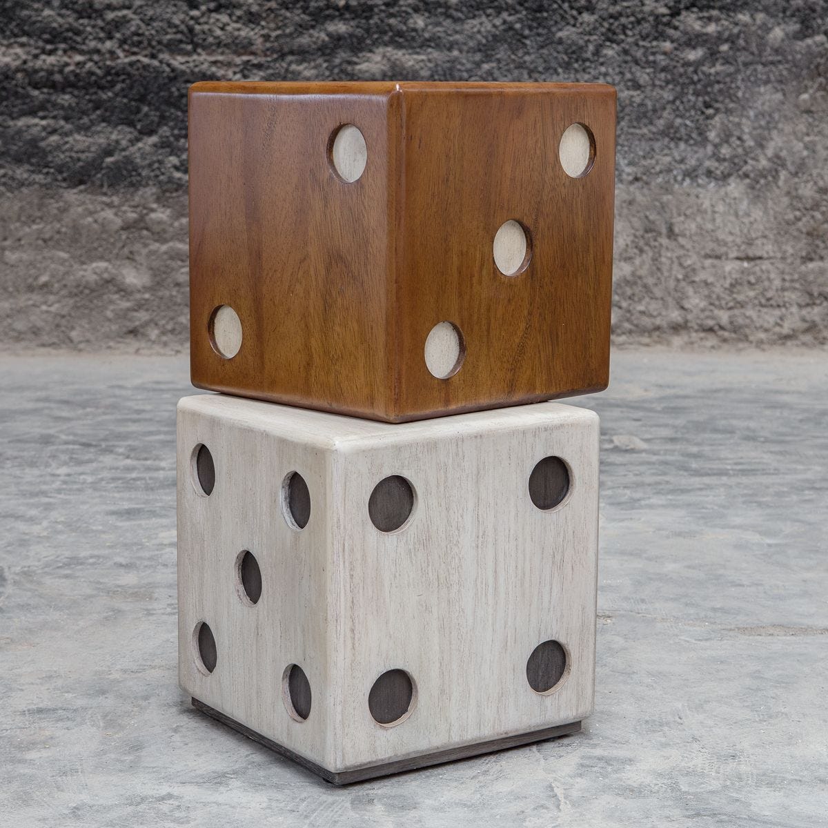 Roll the Dice Accent Table – Furniture by Uttermost | Sutter & Vale