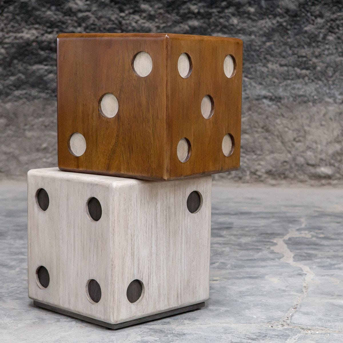 Roll the Dice Accent Table – Furniture by Uttermost | Sutter & Vale