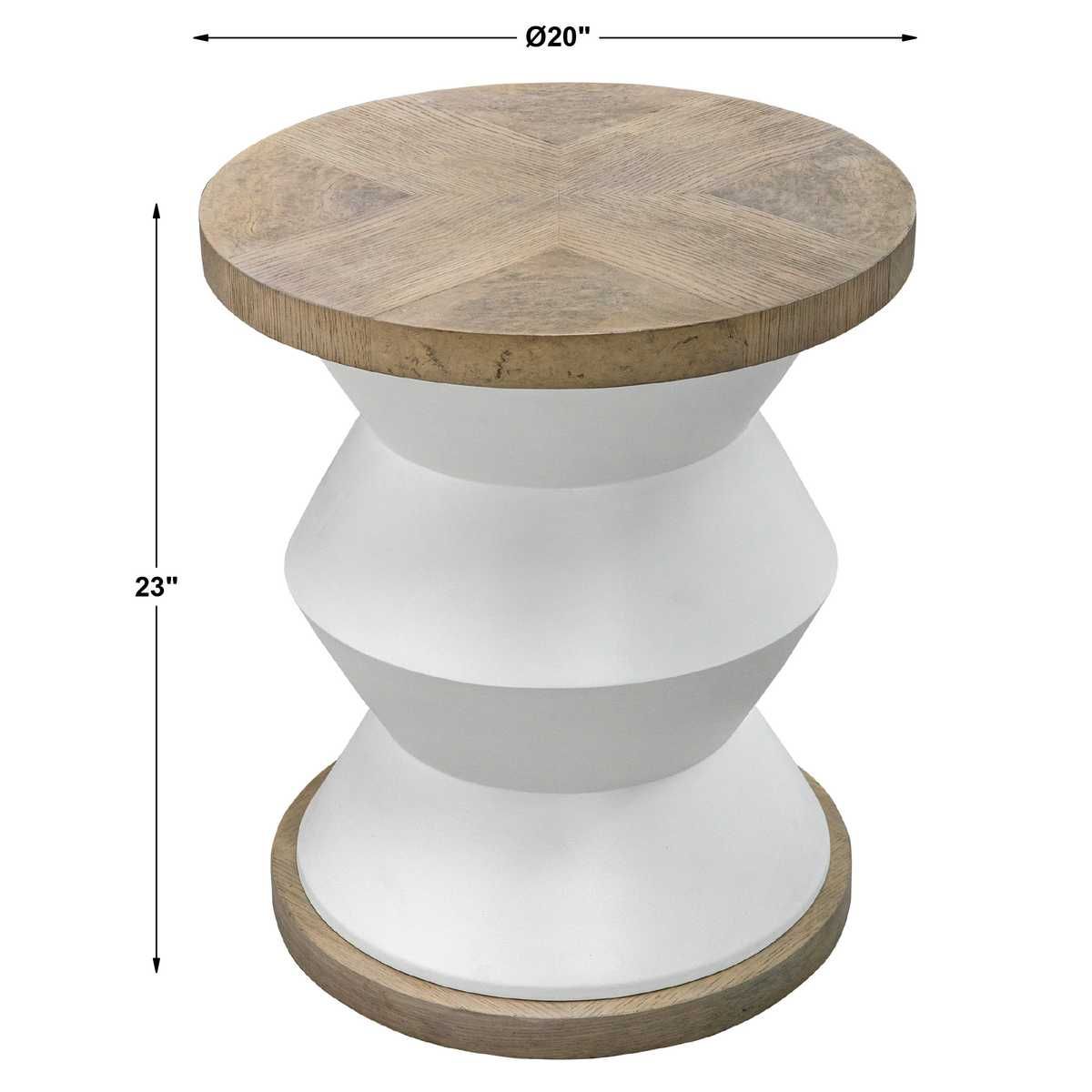 Spool Side Table – Furniture by Uttermost | Sutter & Vale