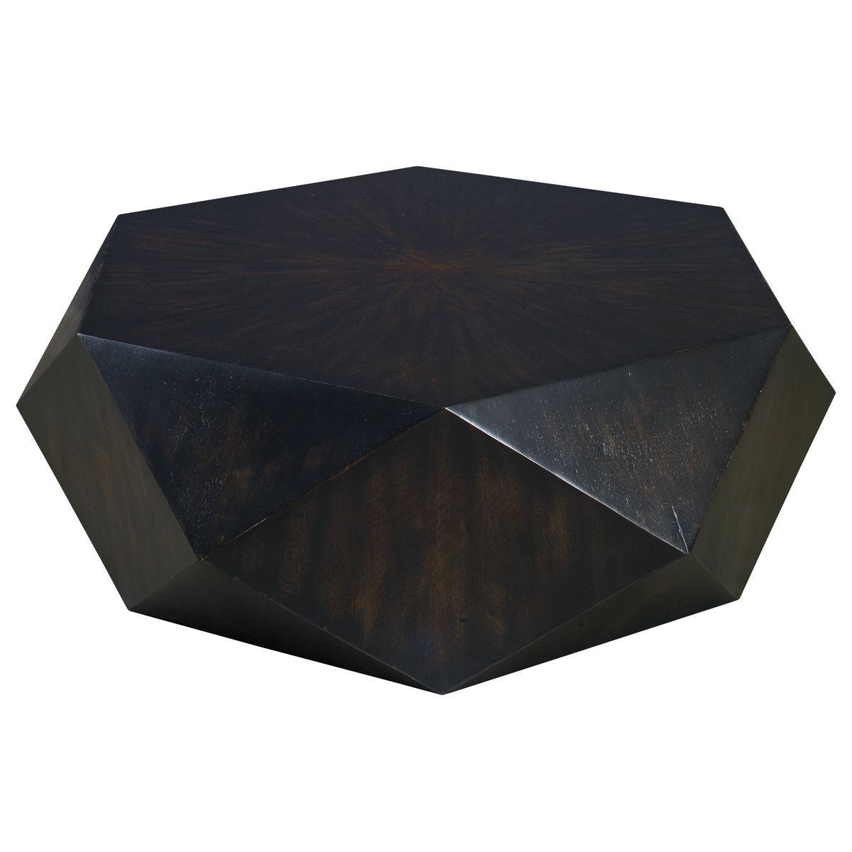 Volker Small Coffee Table, Black – Furniture by Uttermost | Sutter & Vale