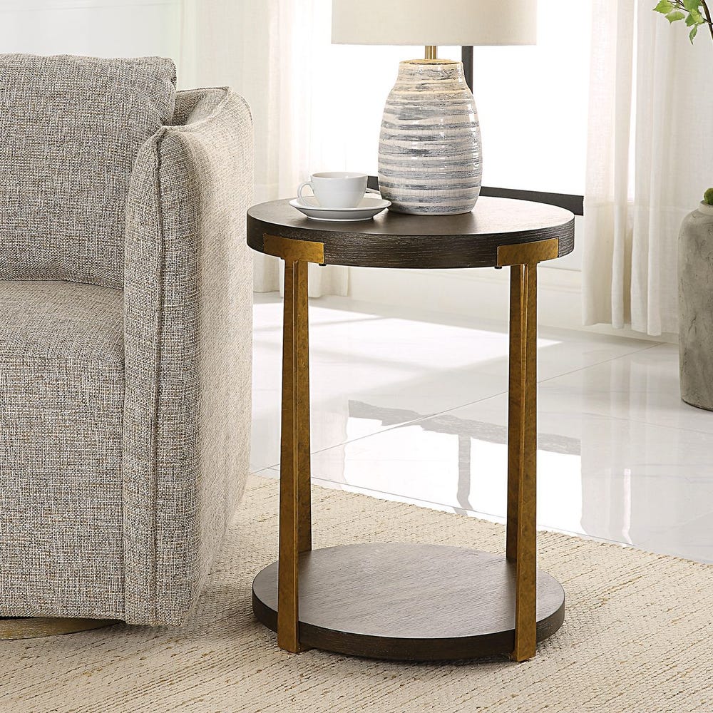 Palisade Side Table, Walnut