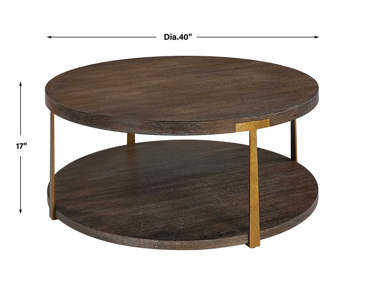 Palisade Coffee Table, Walnut – Furniture by Uttermost | Sutter & Vale