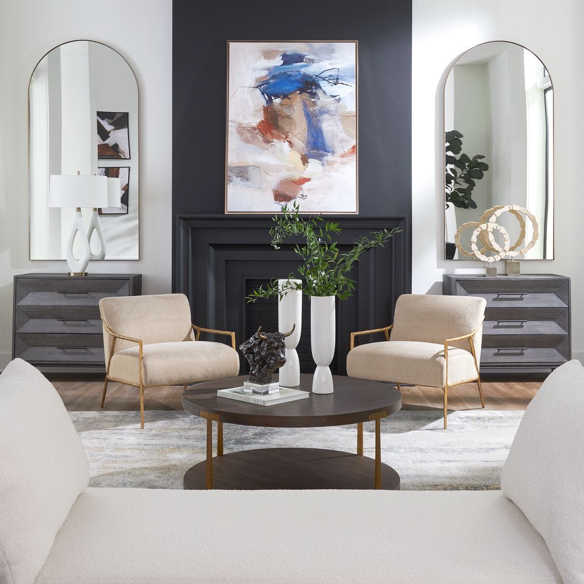 Palisade Coffee Table, Walnut – Furniture by Uttermost | Sutter & Vale
