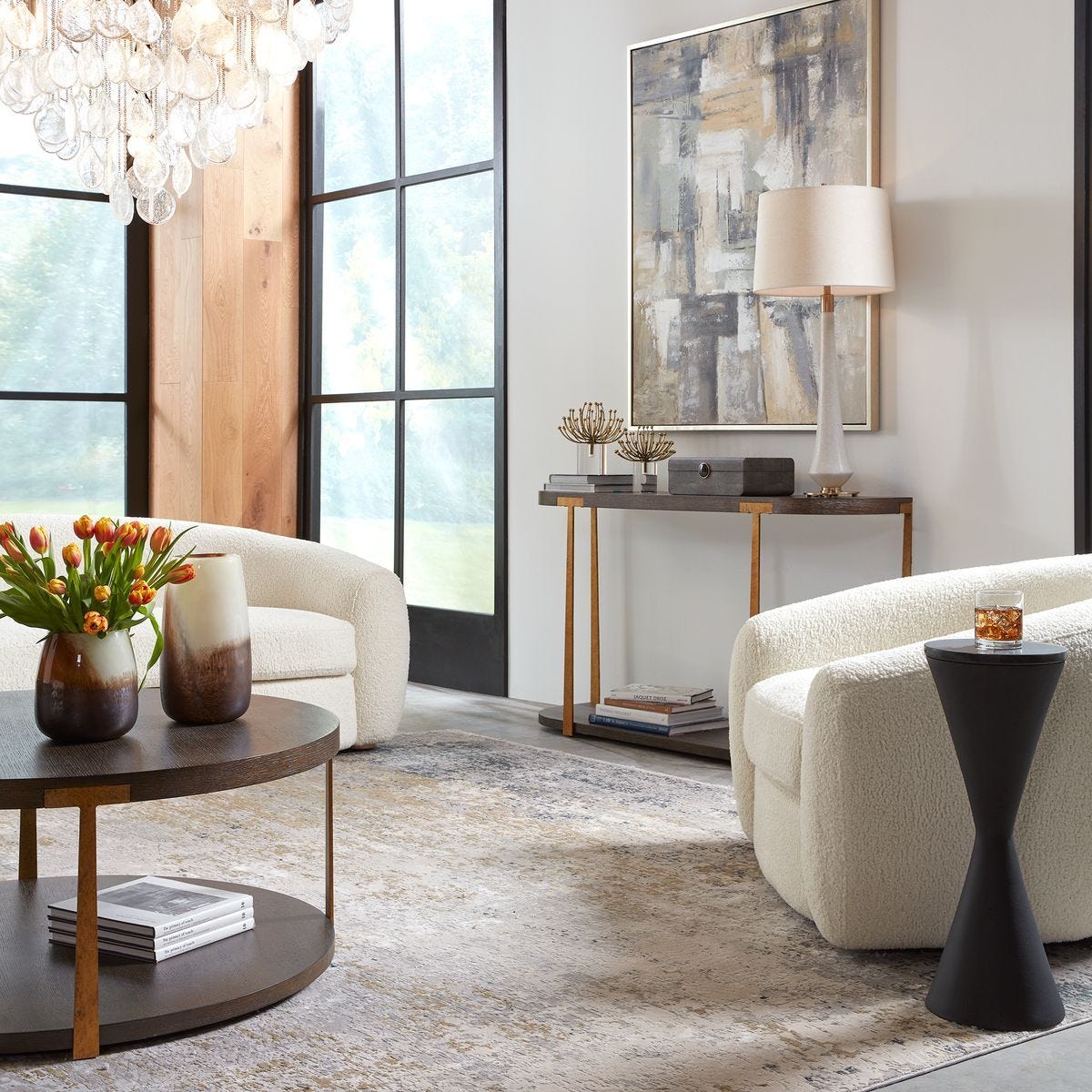 Palisade Console Table, Walnut – Furniture by Uttermost | Sutter & Vale