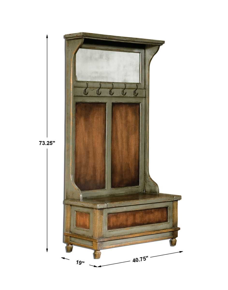Riyo Hall Tree – Furniture by Uttermost | Sutter & Vale