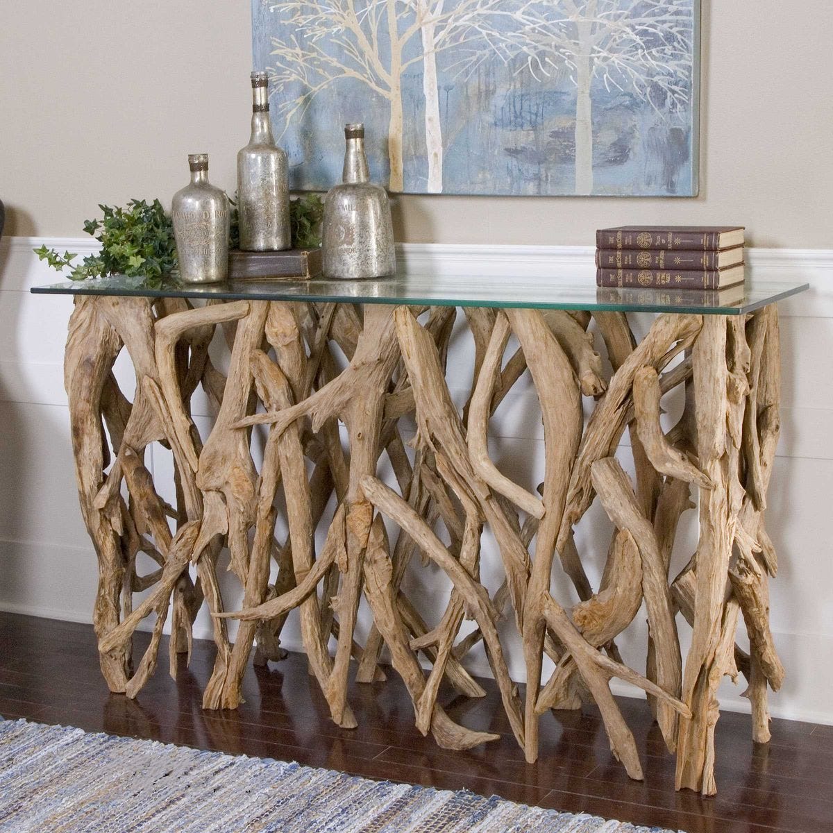 Teak Wood Console – Furniture by Uttermost | Sutter & Vale