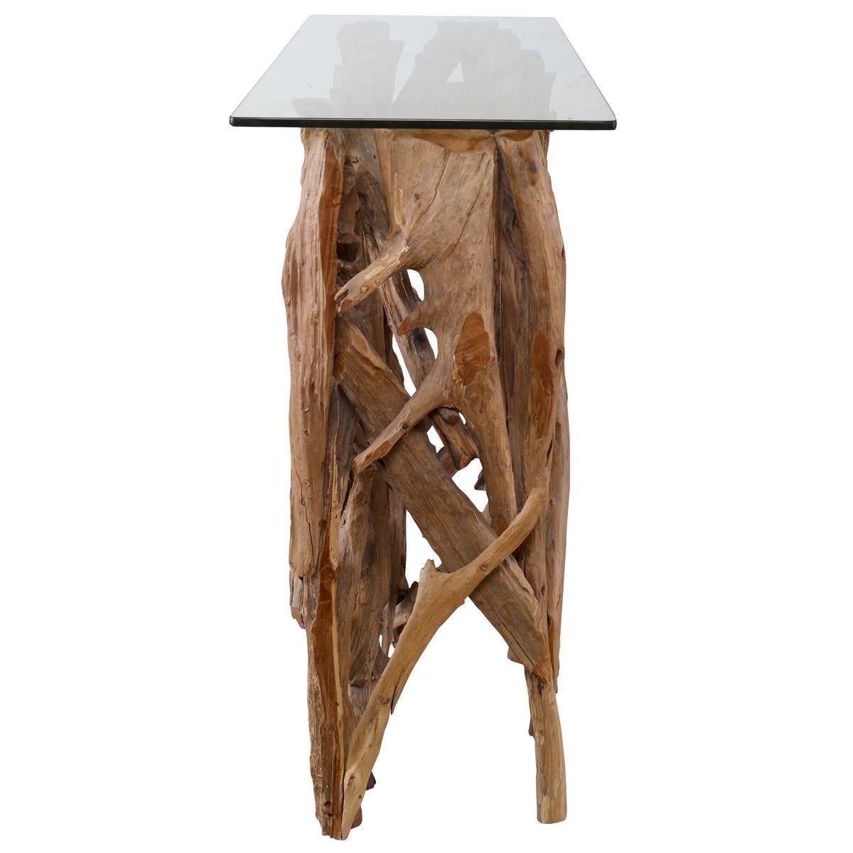 Teak Wood Console – Furniture by Uttermost | Sutter & Vale