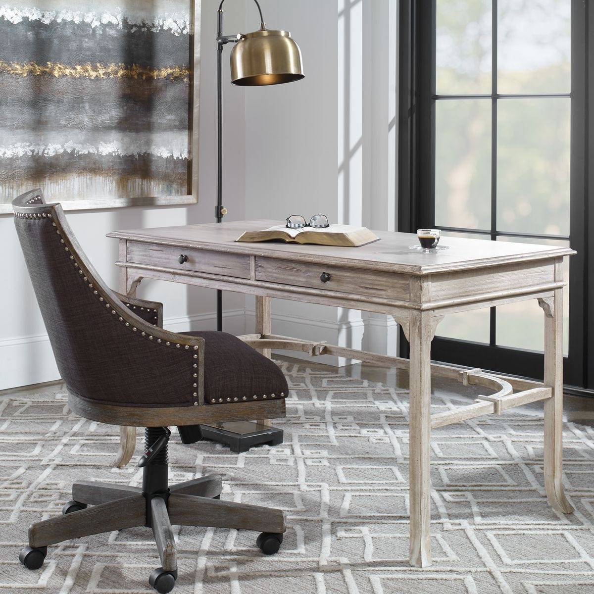 Bridgely Writing Desk – Furniture by Uttermost | Sutter & Vale