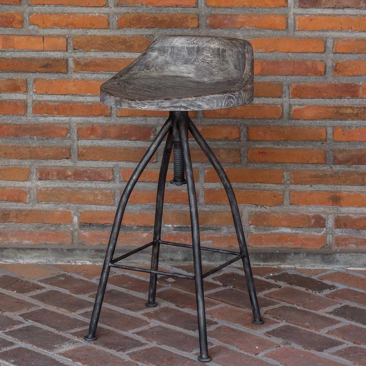 Kairu Bar Stool – Furniture by Uttermost | Sutter & Vale
