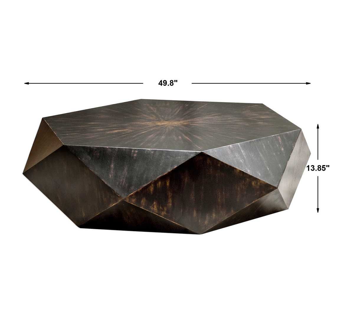 Volker Coffee Table, Black – Furniture by Uttermost | Sutter & Vale