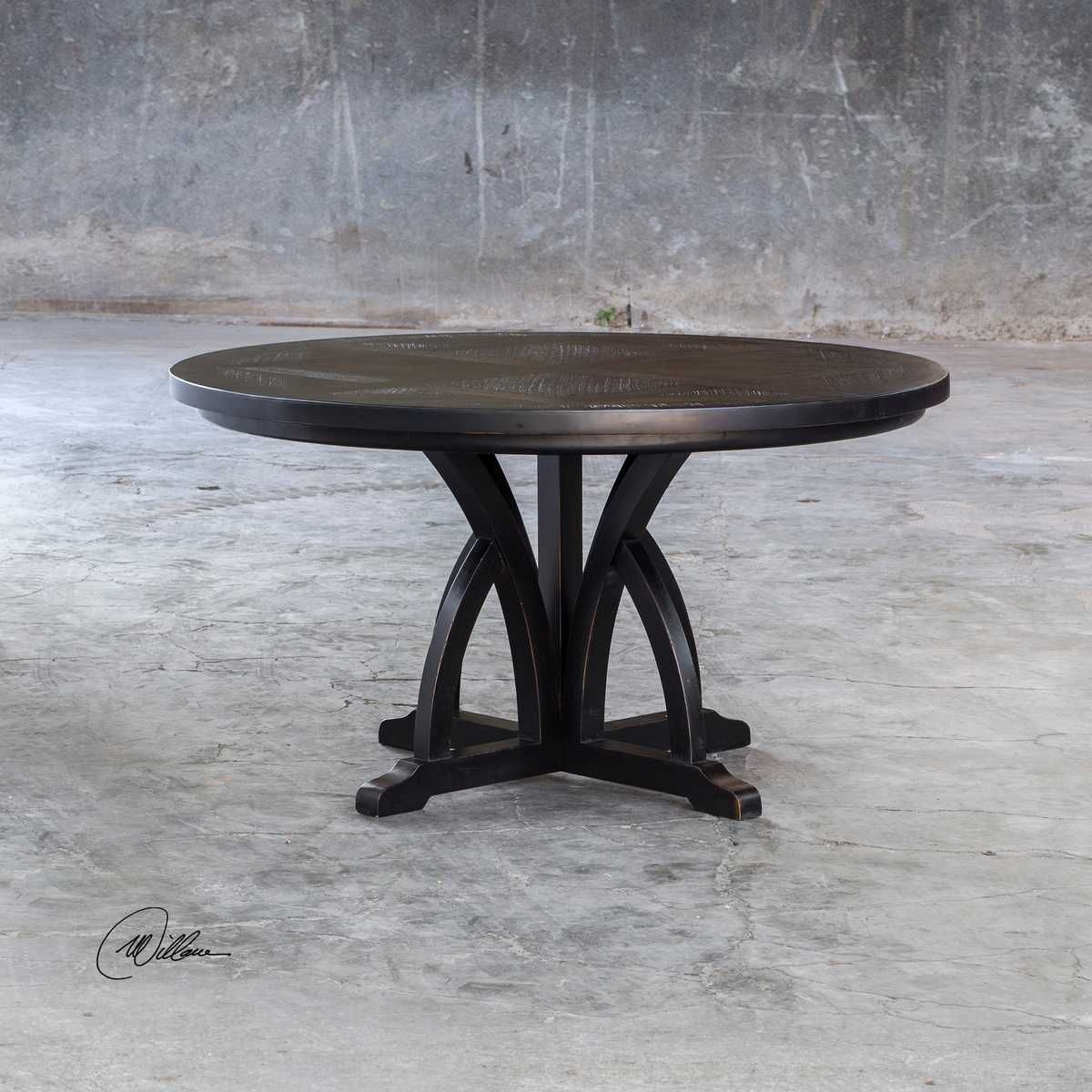 Maiva Dining Table 2 Cartons – Furniture by Uttermost | Sutter & Vale