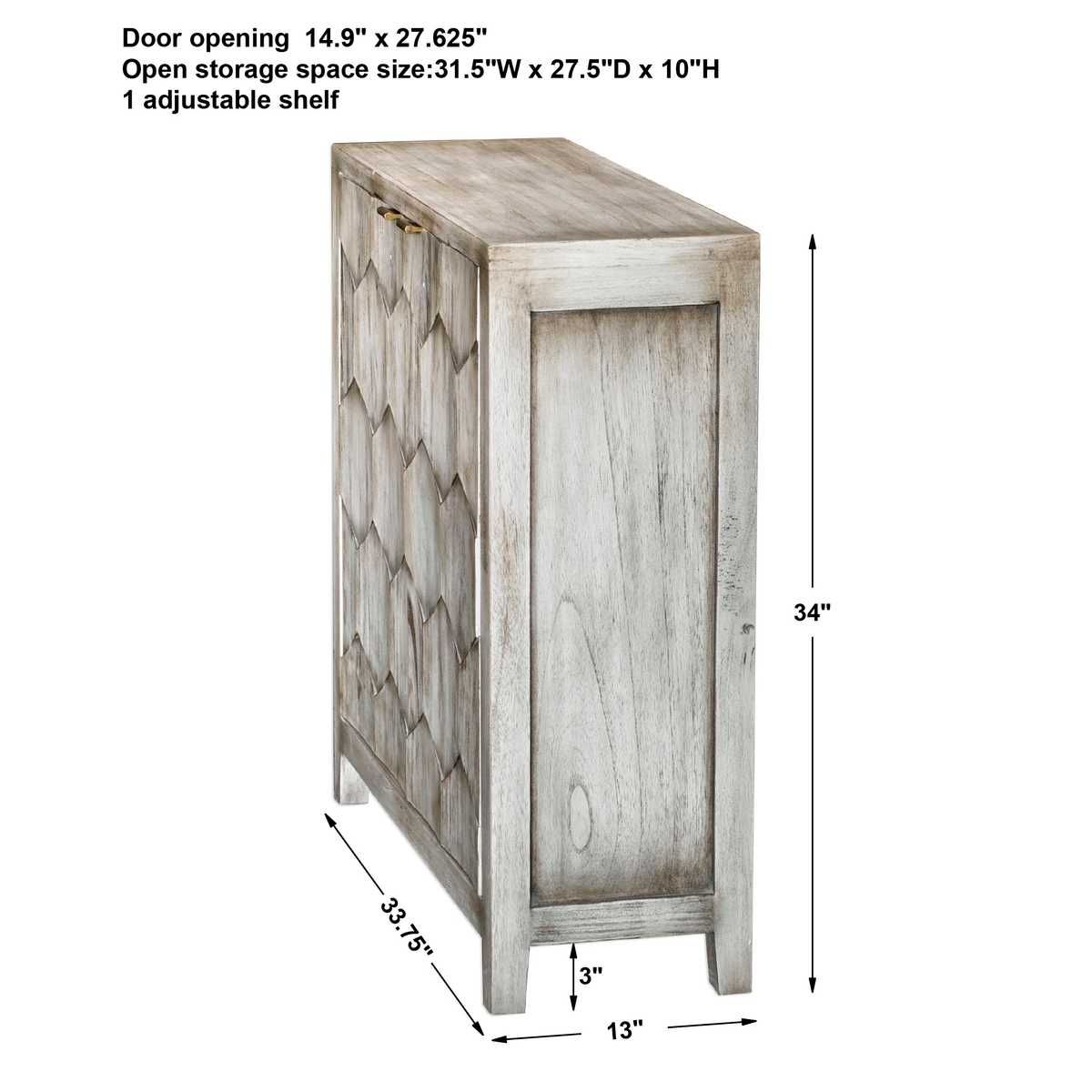 Catori 2 Door Cabinet – Furniture by Uttermost | Sutter & Vale
