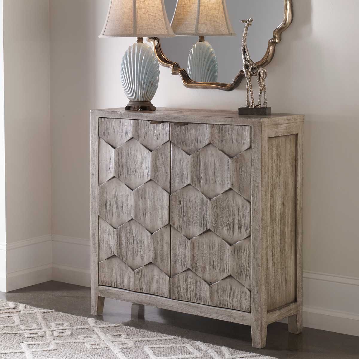 Catori 2 Door Cabinet – Furniture by Uttermost | Sutter & Vale