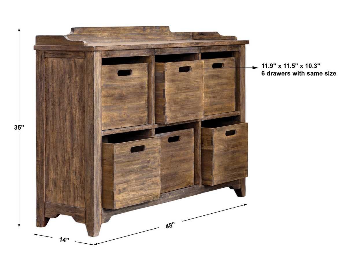 Ardusin Hobby Cupboard, Driftwood – Furniture by Uttermost | Sutter & Vale