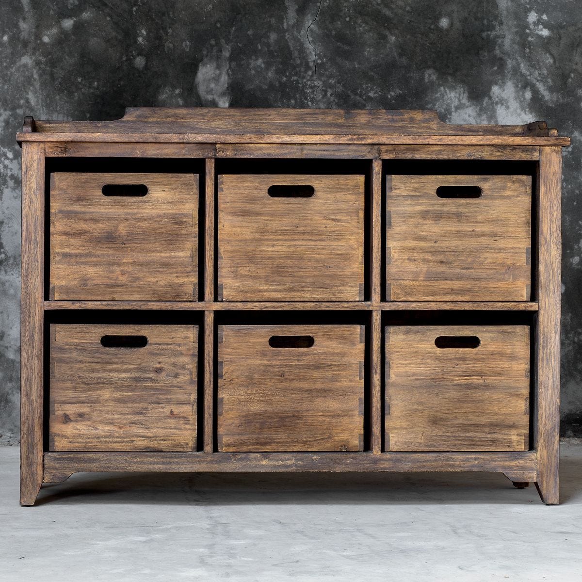 Ardusin Hobby Cupboard, Driftwood – Furniture by Uttermost | Sutter & Vale