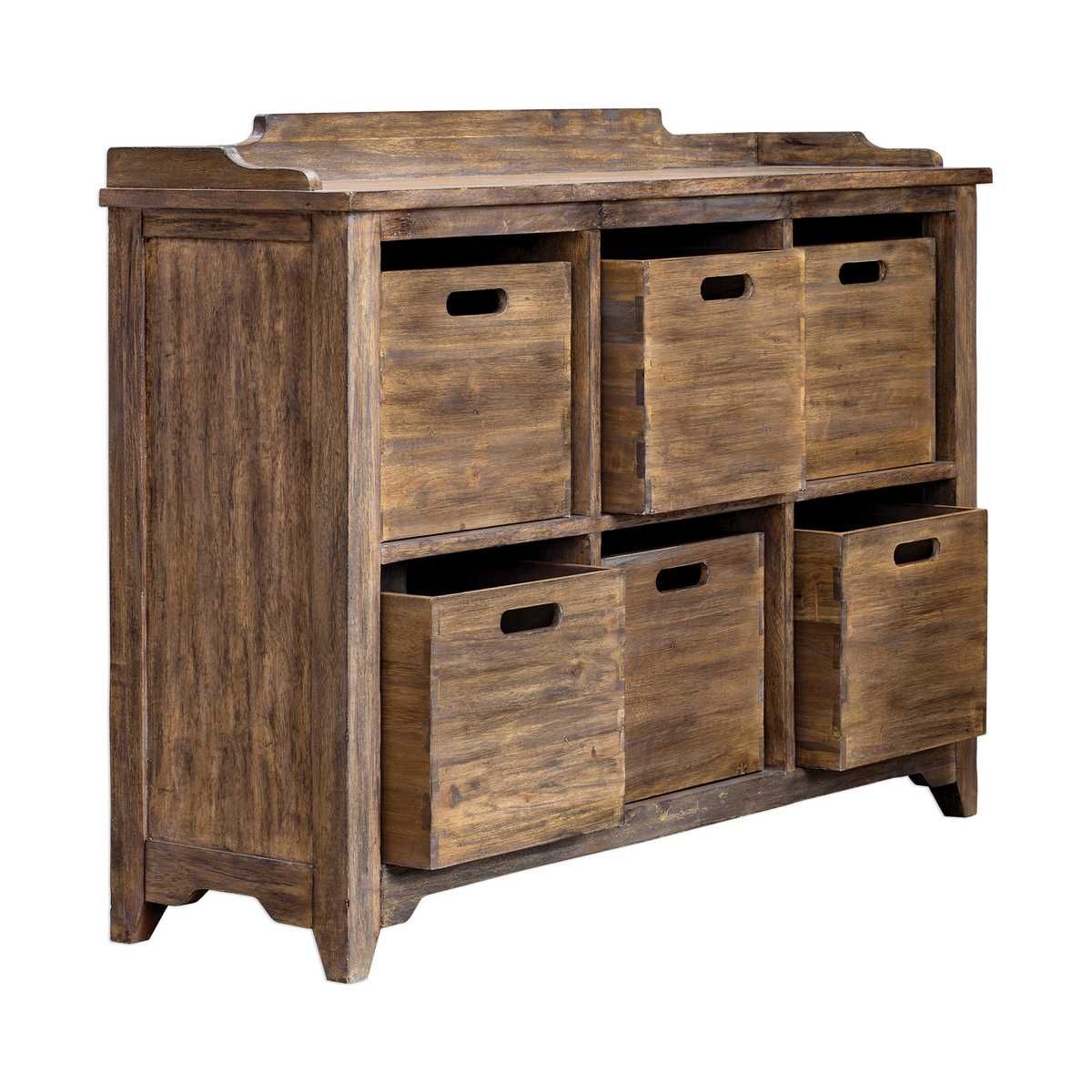 Ardusin Hobby Cupboard, Driftwood – Furniture by Uttermost | Sutter & Vale