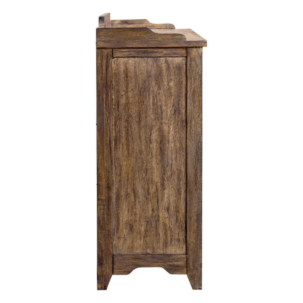Ardusin Hobby Cupboard, Driftwood – Furniture by Uttermost | Sutter & Vale