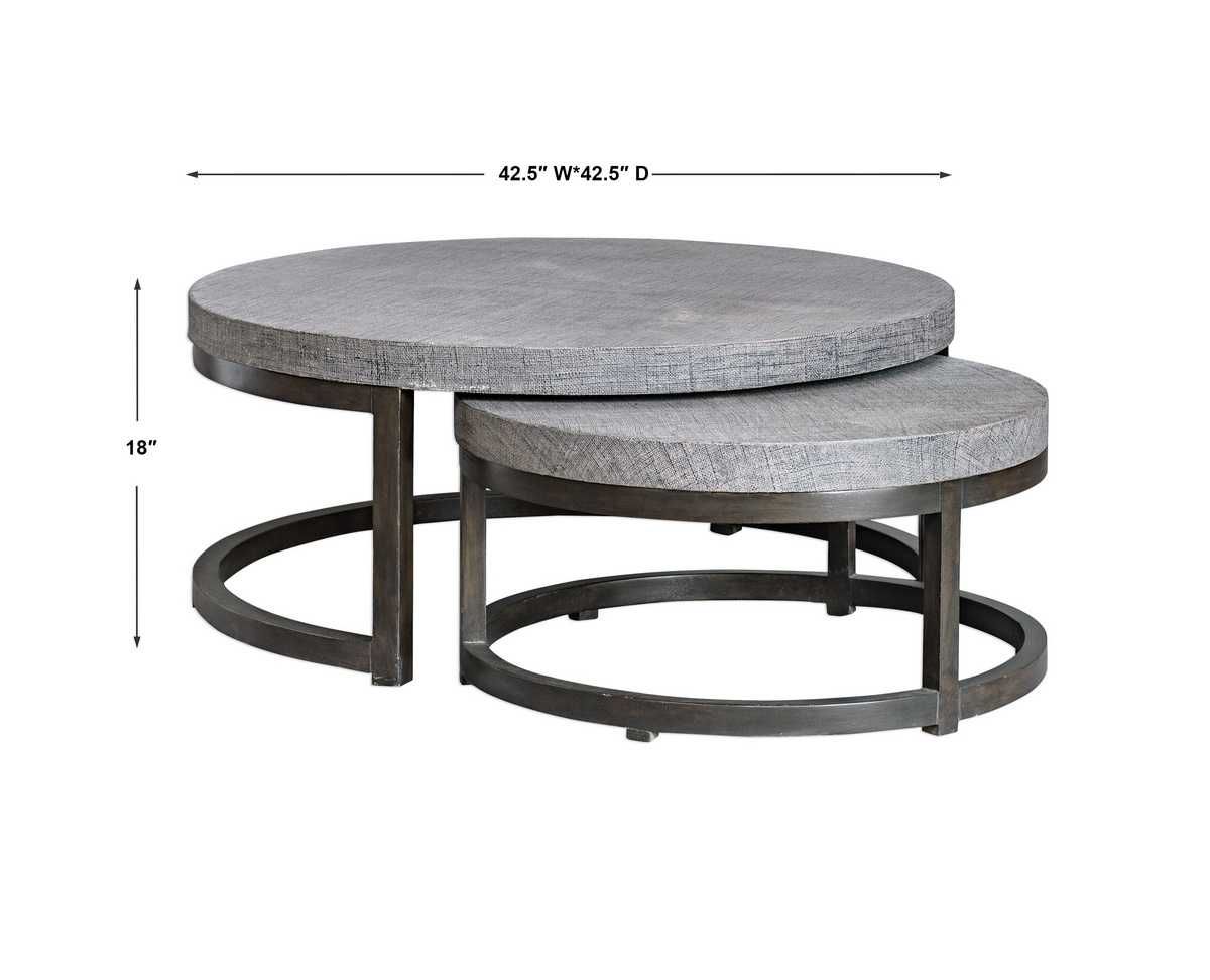 Aiyara Nesting Coffee Tables, S/2 – Furniture by Uttermost | Sutter & Vale