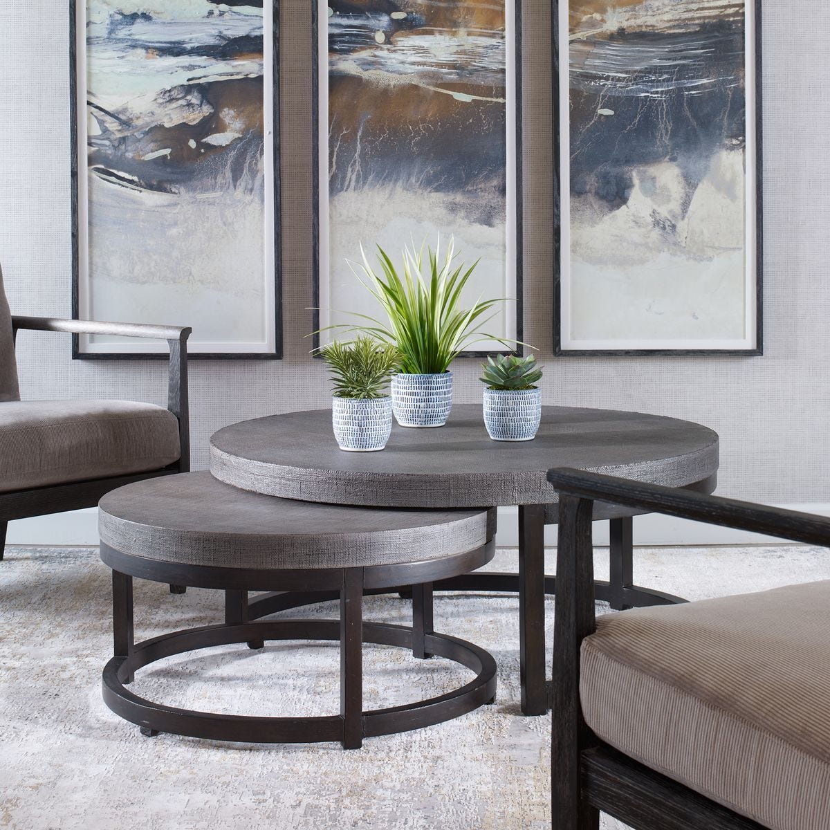 Aiyara Nesting Coffee Tables, S/2 – Furniture by Uttermost | Sutter & Vale