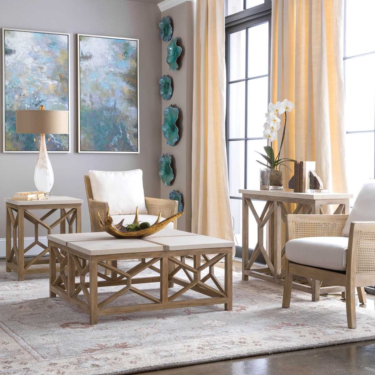 Catali End Table – Furniture by Uttermost | Sutter & Vale