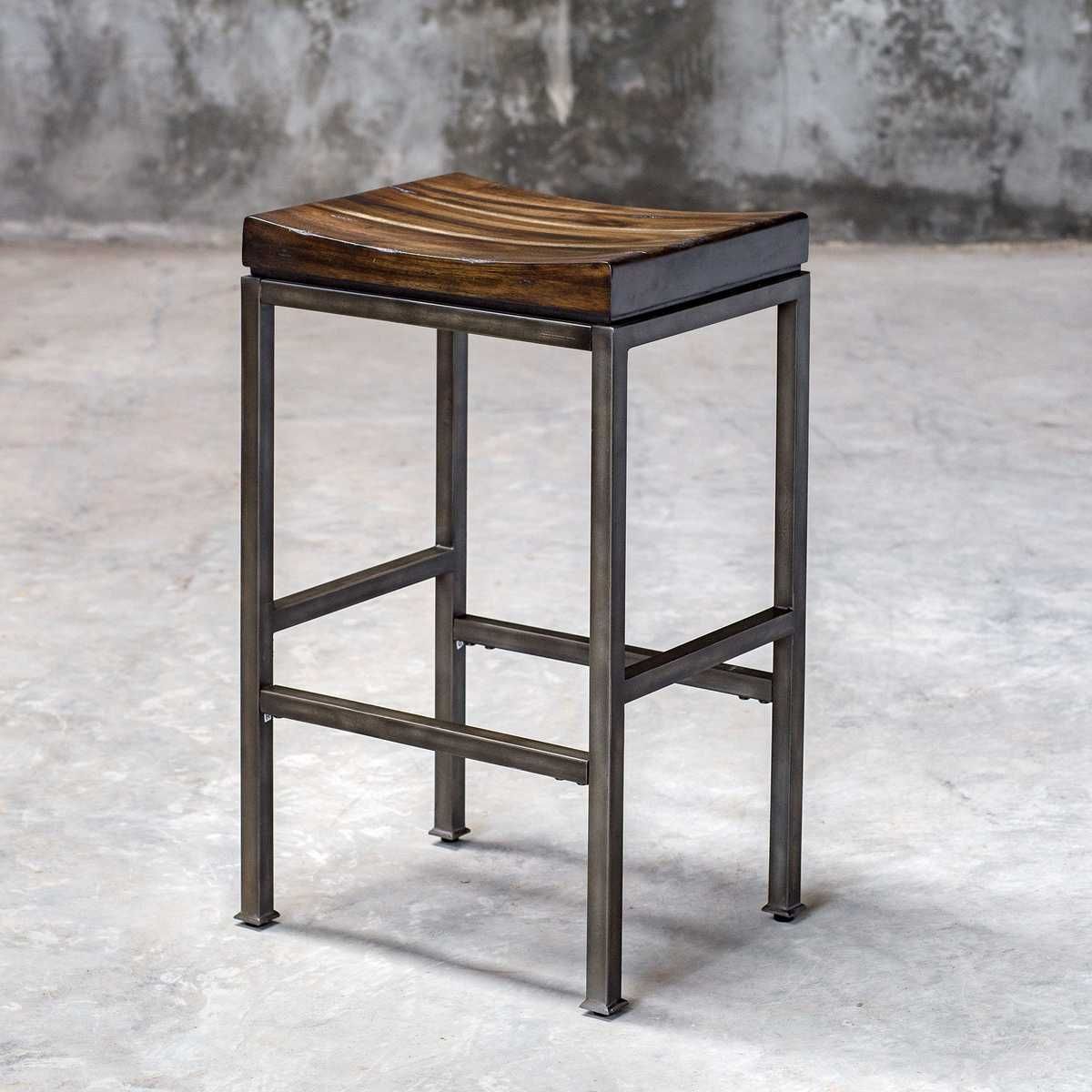 Beck Bar Stool – Furniture by Uttermost | Sutter & Vale