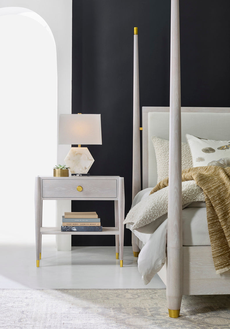 Modern History Concourde Bedside Table-Ashe MH1246F02
