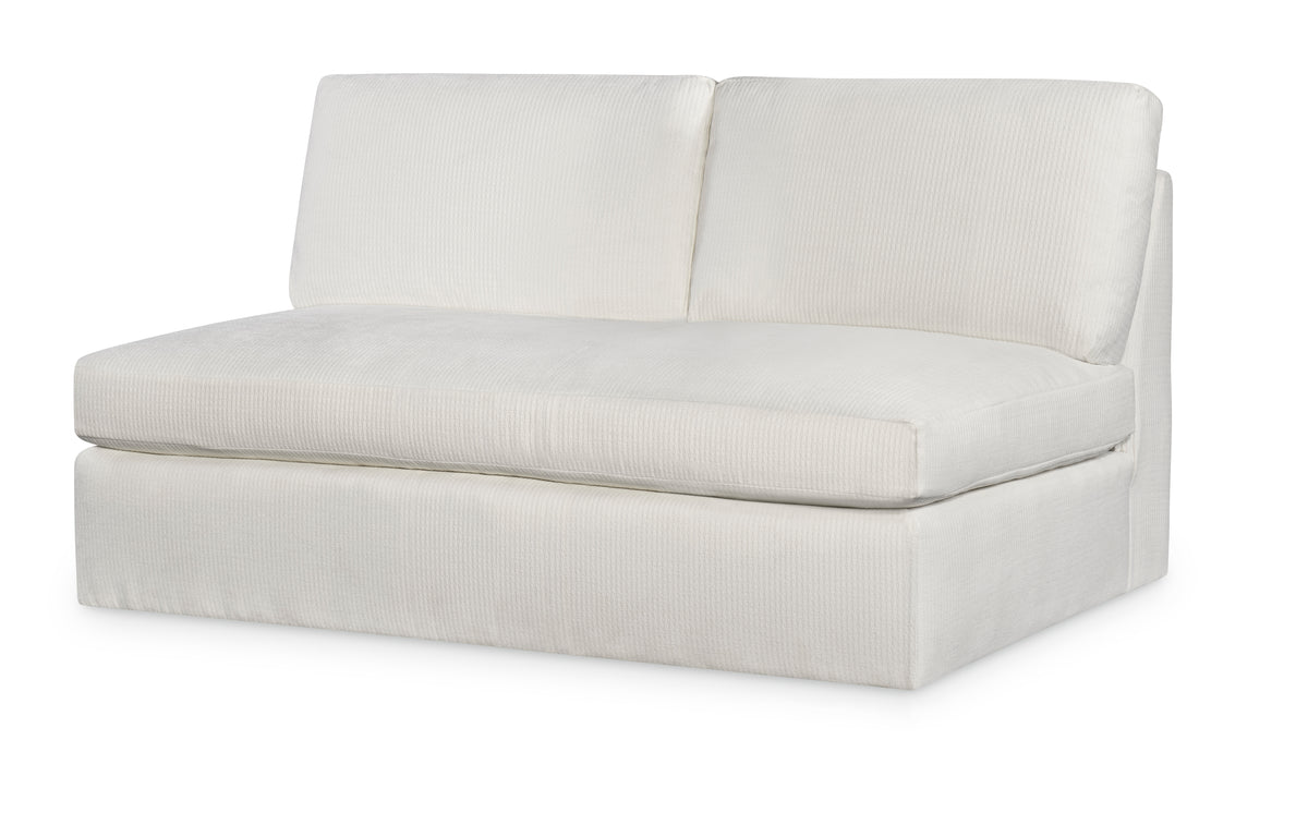 Hackney Armless Love Seat