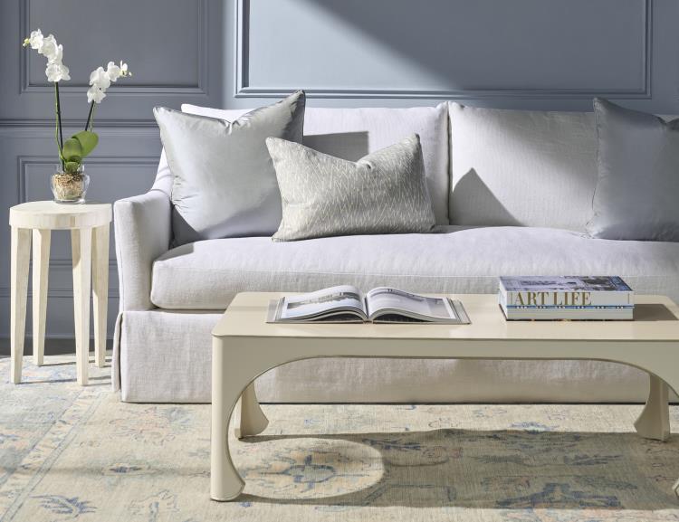 Atwood 86" Skirted Sofa