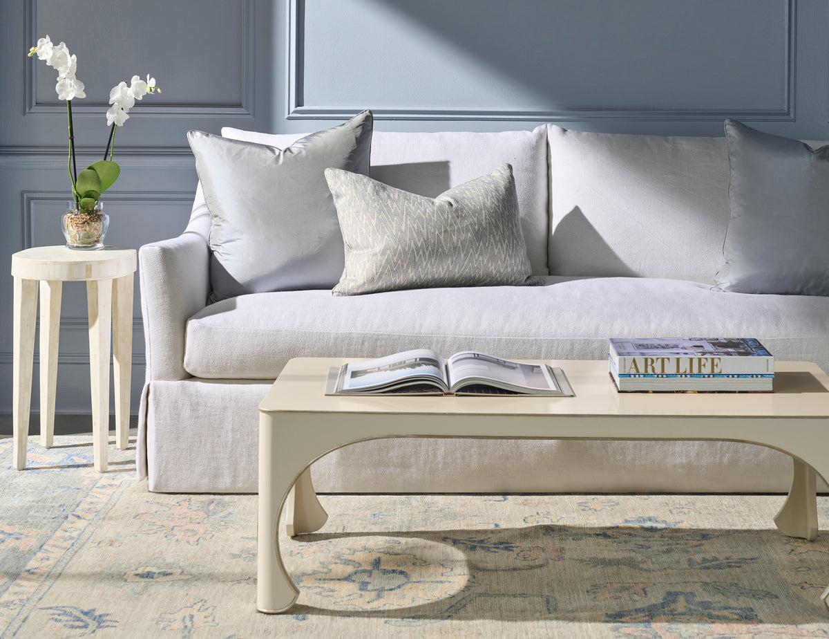 Atwood 86" Skirted Sofa
