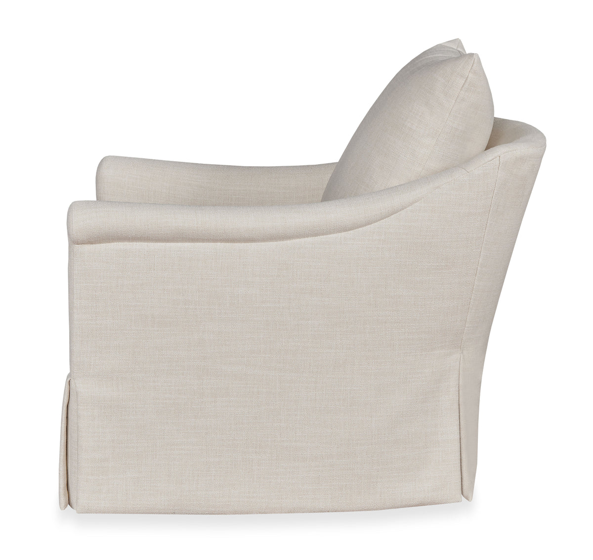 Abbott Skirted Swivel Chair
