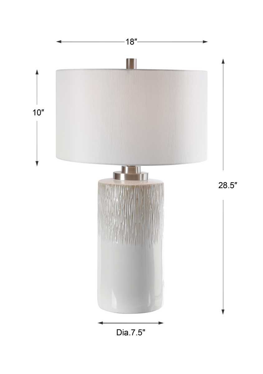 Georgios Cylinder Table Lamp – Lamps by Uttermost | Sutter & Vale