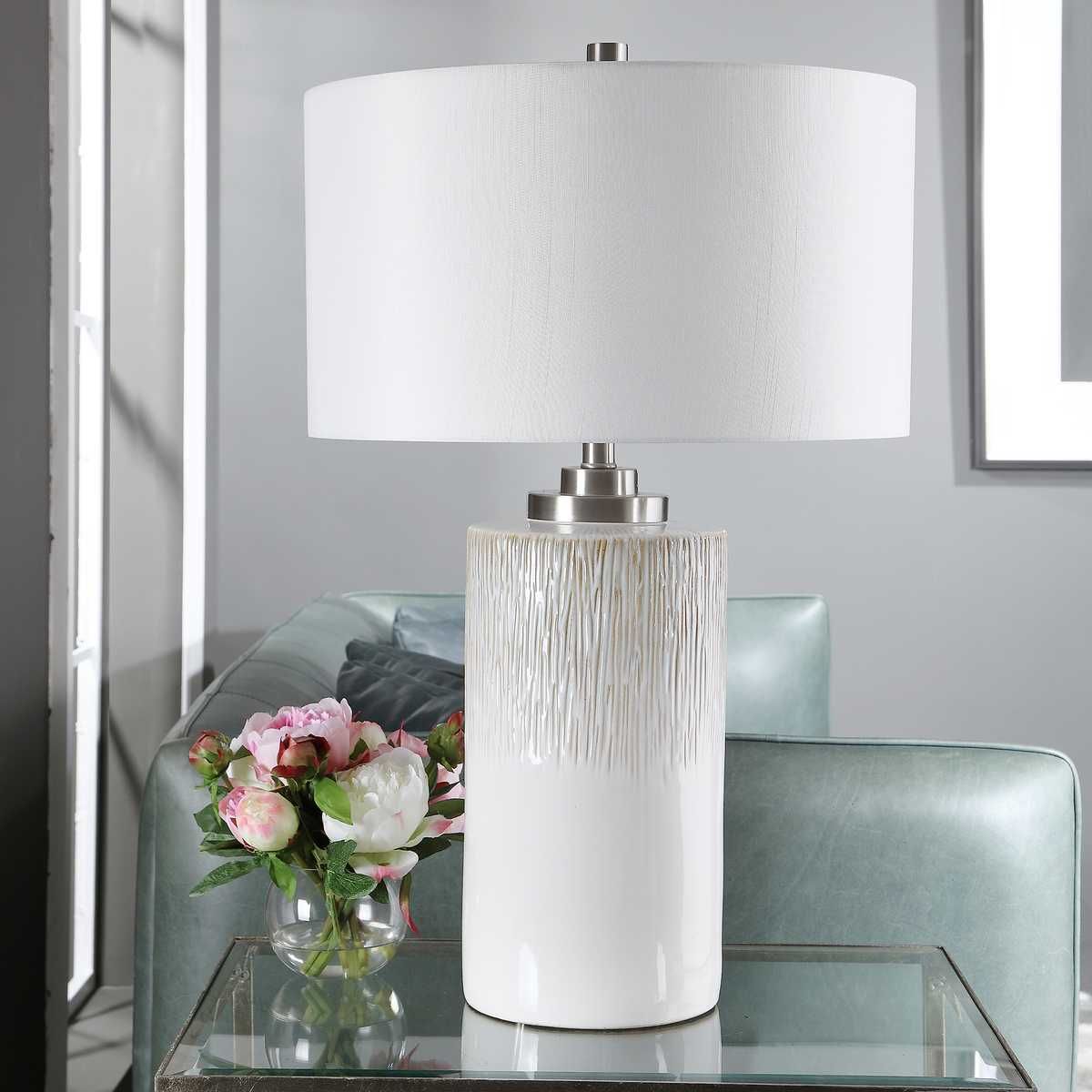 Georgios Cylinder Table Lamp – Lamps by Uttermost | Sutter & Vale