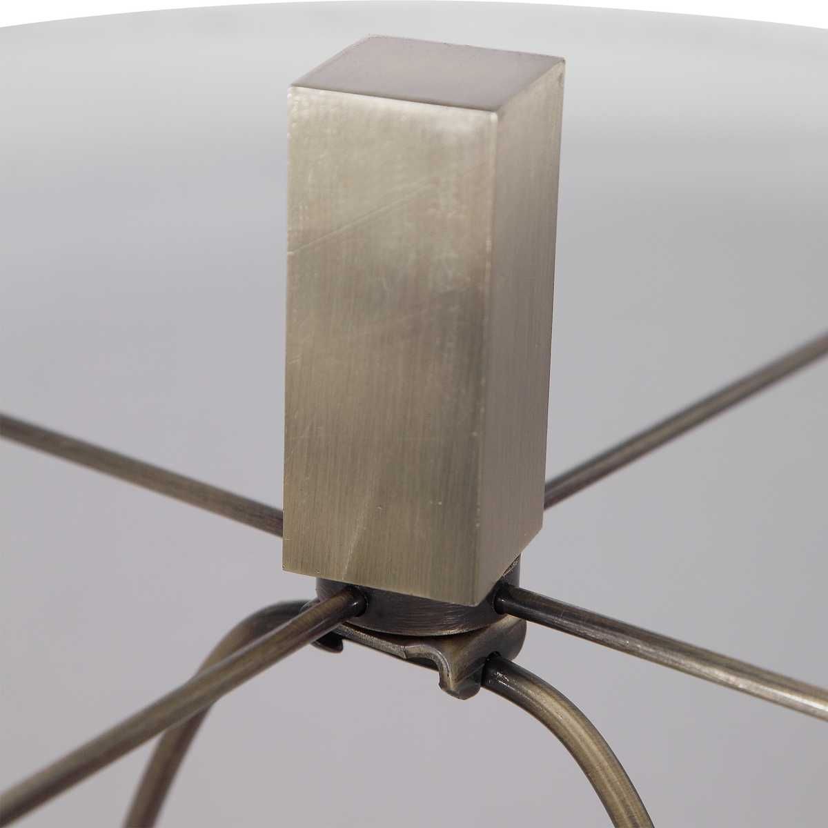 Zade Table Lamp, Gray – Lamps by Uttermost | Sutter & Vale