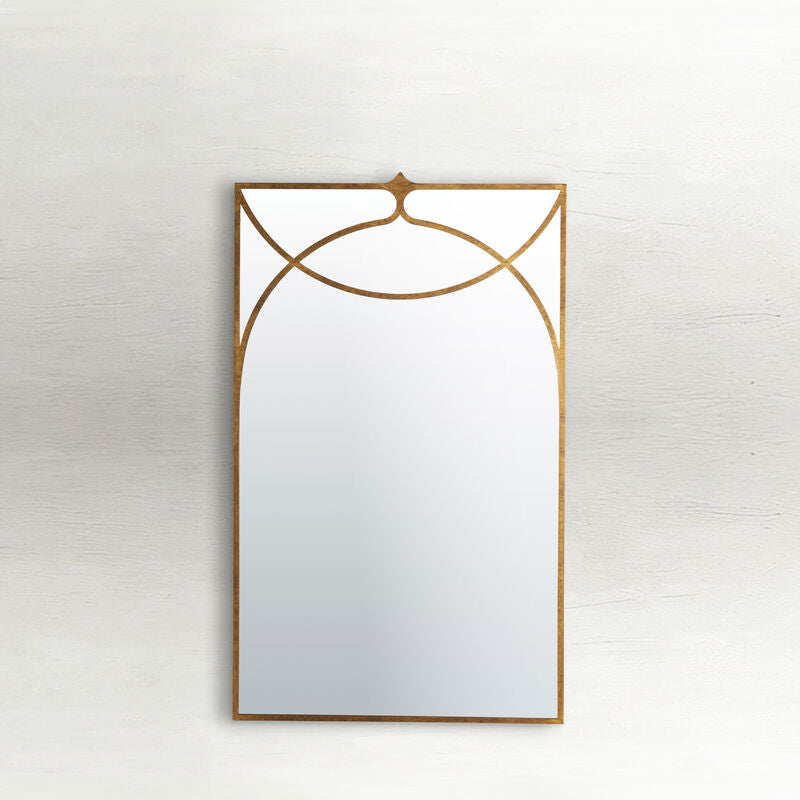 Swan Mirror - Gold